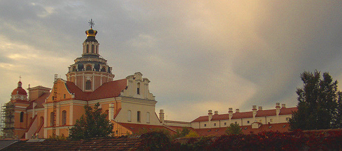 Silhouette St. Casimir - Vilnius